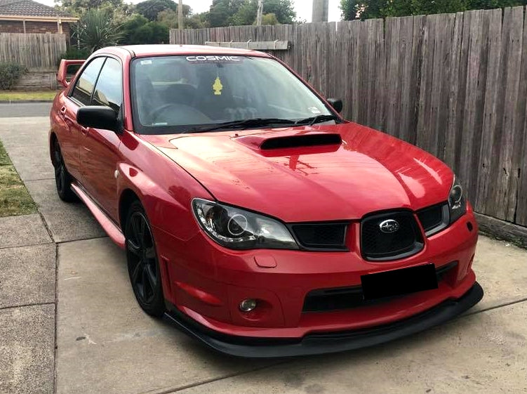 Subaru Impreza WRX STI Hawkeye Front Lip (OEM STYLE) (06