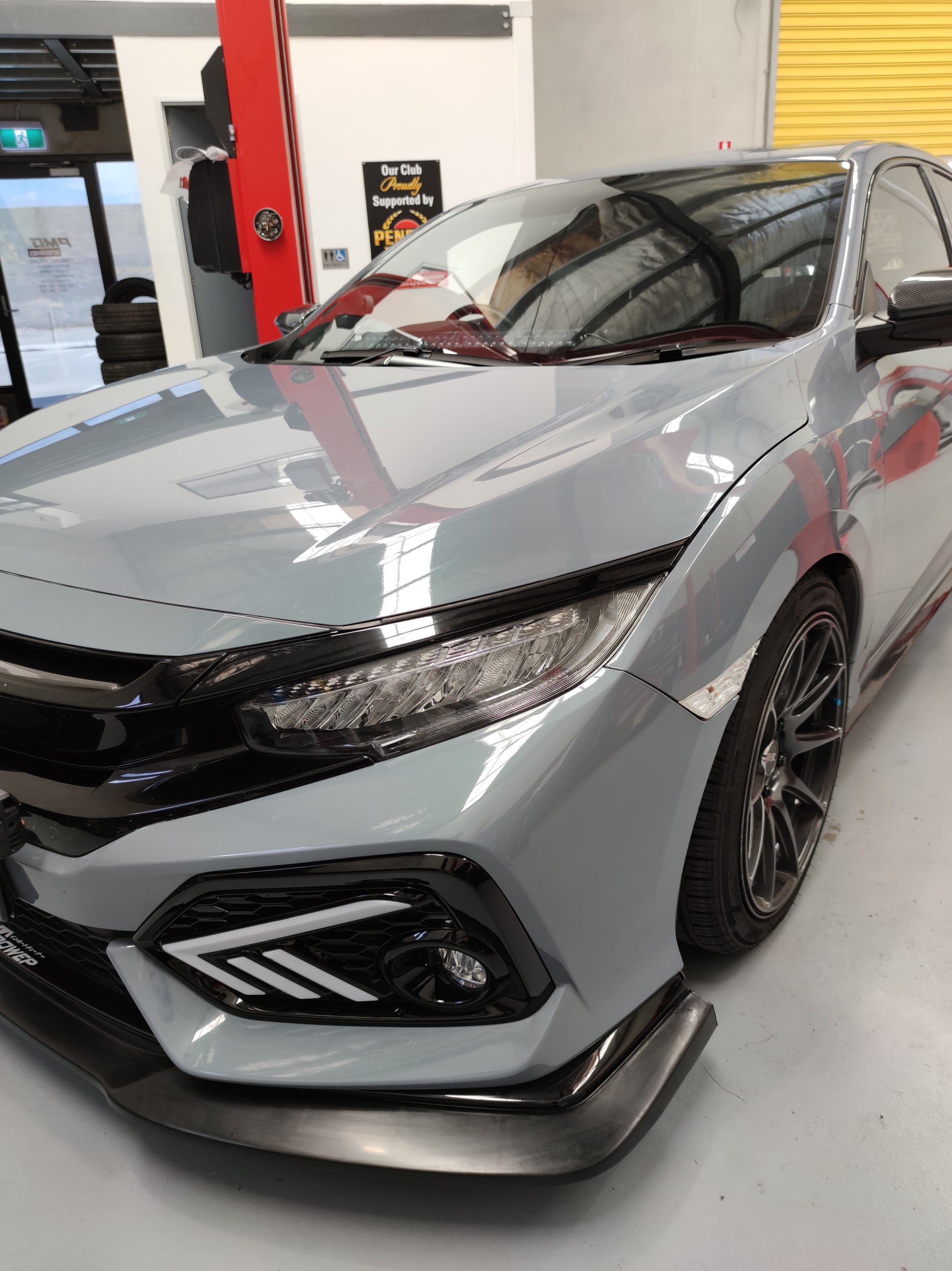 Honda Civic RS FK7- Front Lip (GT Style) (17-19) | ELITE GARAGE