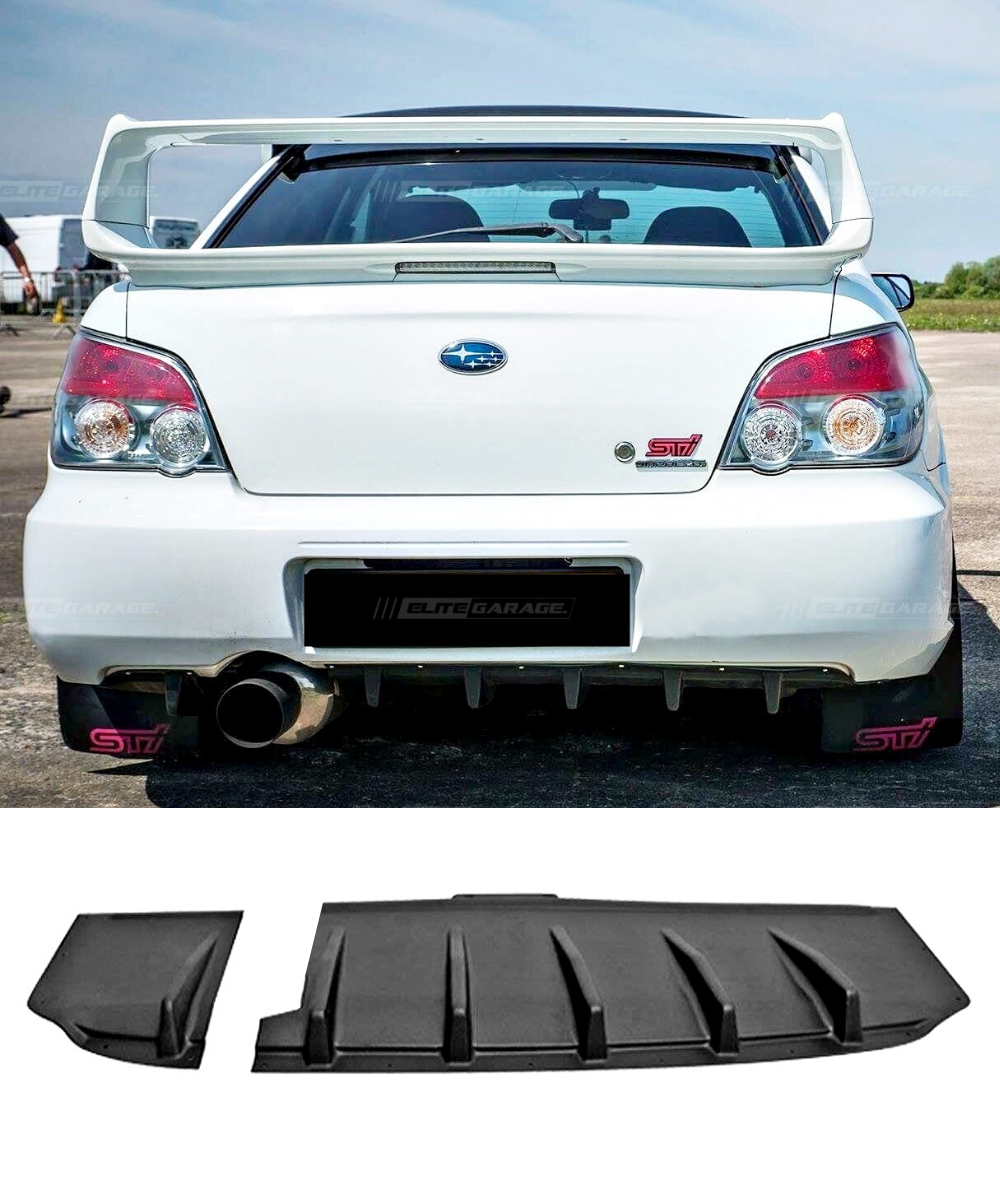 Subaru Impreza WRX STI Rear Diffuser (HT AUTO STYLE) (0307) ELITE