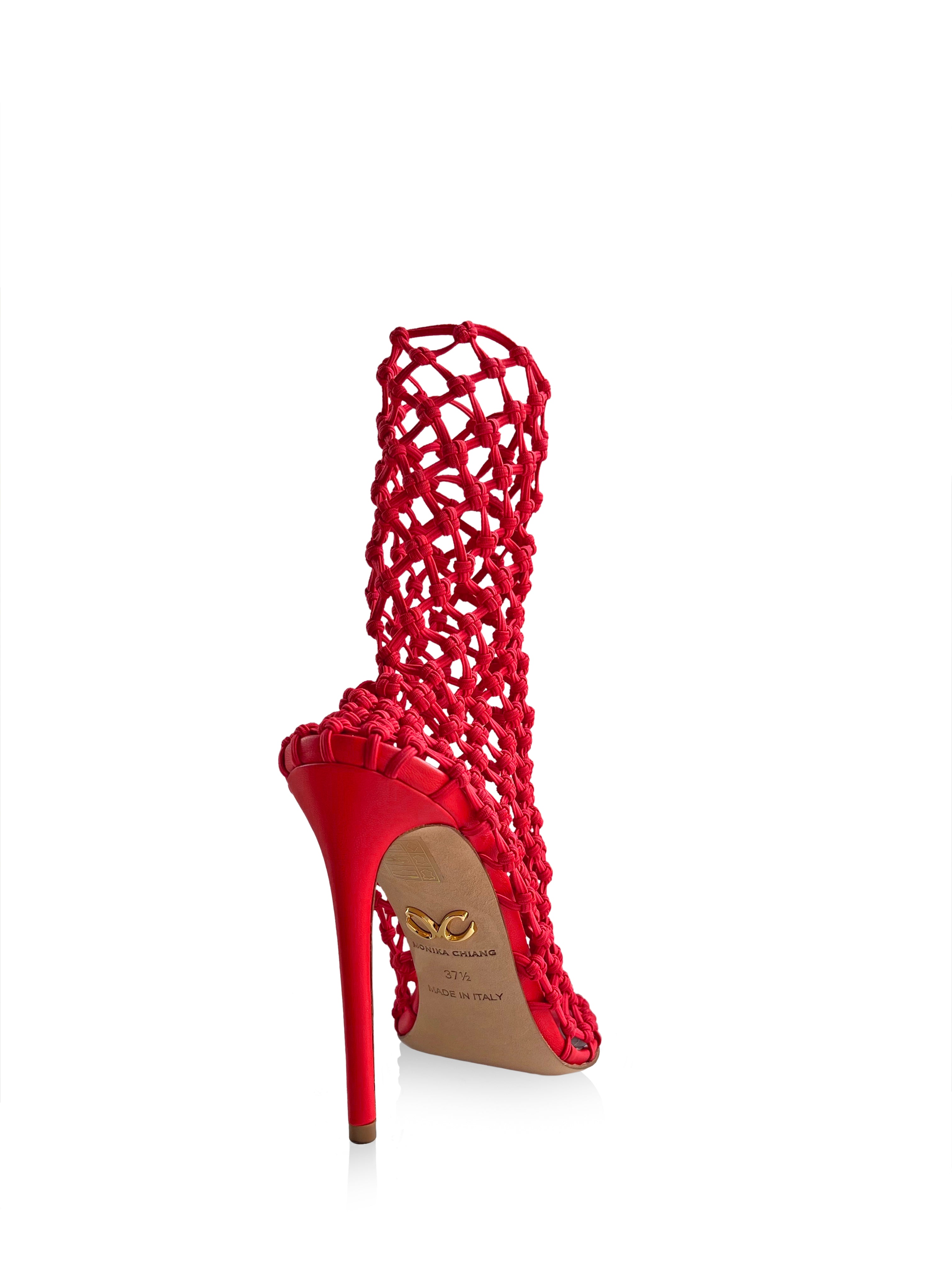 VELA 110 RED NET SOCK SANDAL