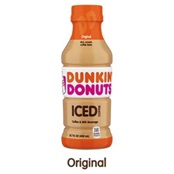Dunkin Iced Coffee 13.7oz Bottle