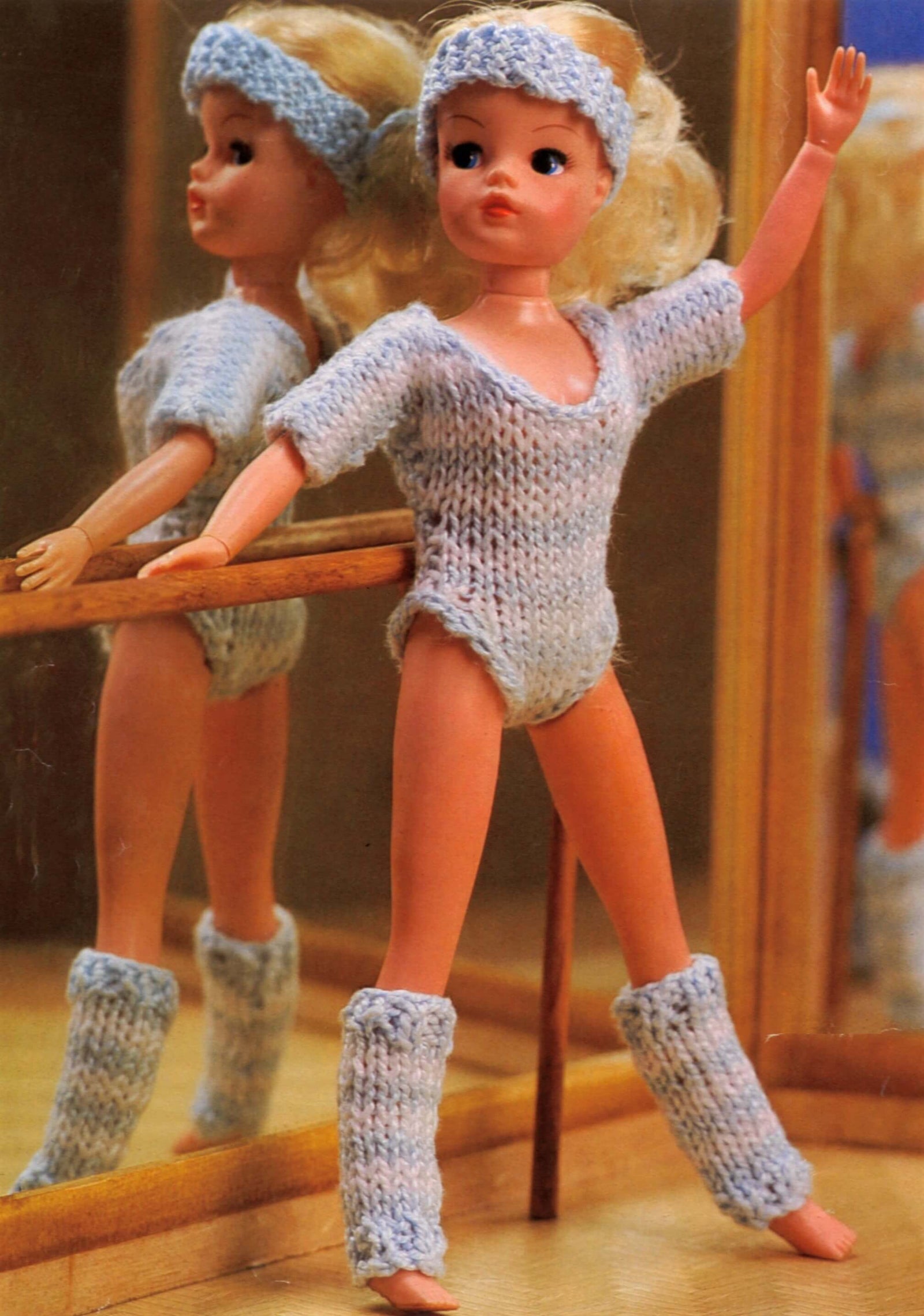 Vintage Sindy Doll Knitting Pattern Aerobics Outfit Fits Sindy Barbie and  Teenage Dolls Legwarmers and Leotard -  Canada