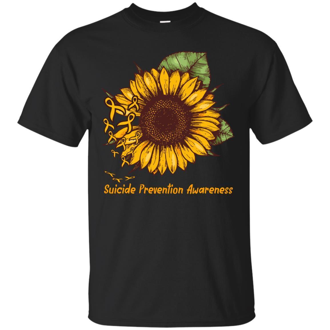 Order Sunflower Suicide Prevention Awareness Unisex T Shirt