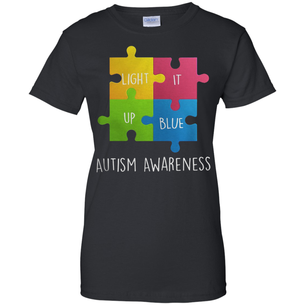 Cover Your Body With Amazing Autism Awareness Light It Up Blue Shirt - Tula Store