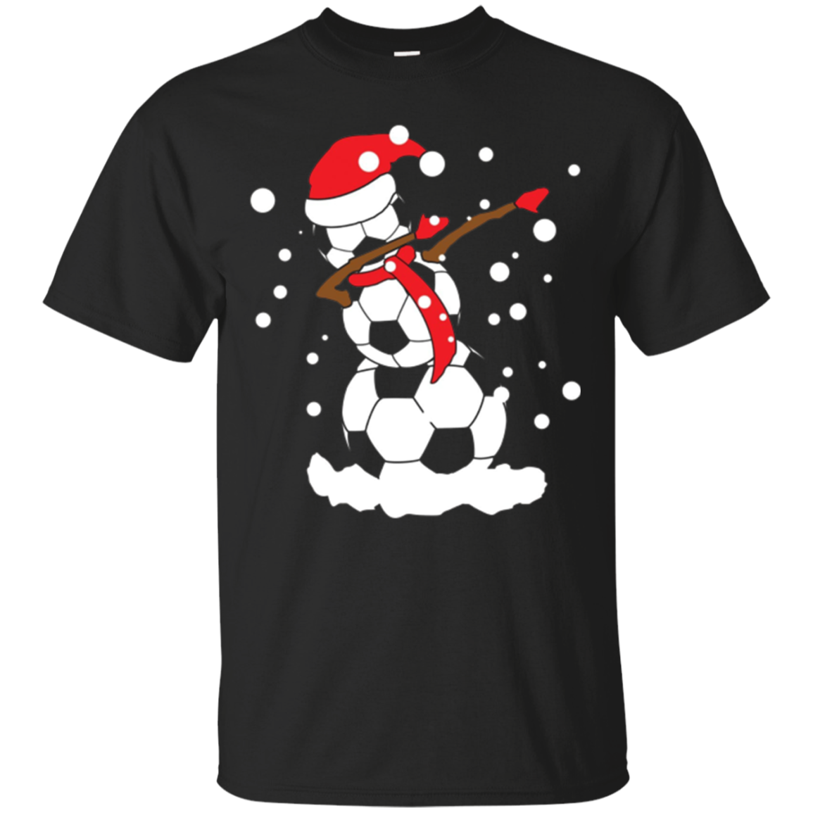 Shop From 1000 Unique Dabbing Soccer Snowman | Christmas Funny T Shirt Dab Ball