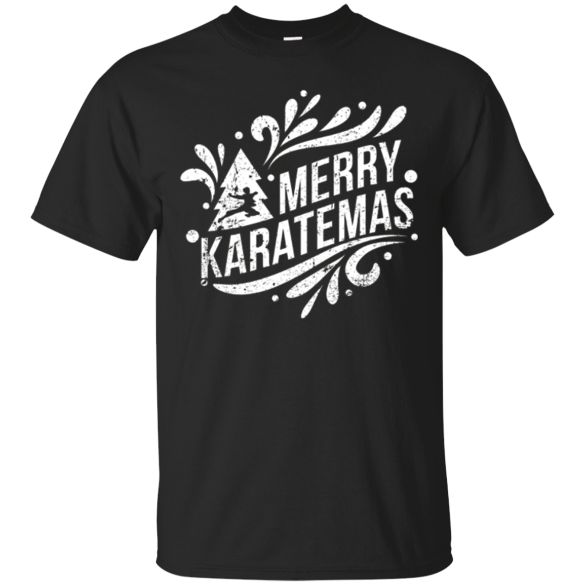 Shop From 1000 Unique Christmas Karate T-shirt Martial Arts Fans - Merry Karatemas