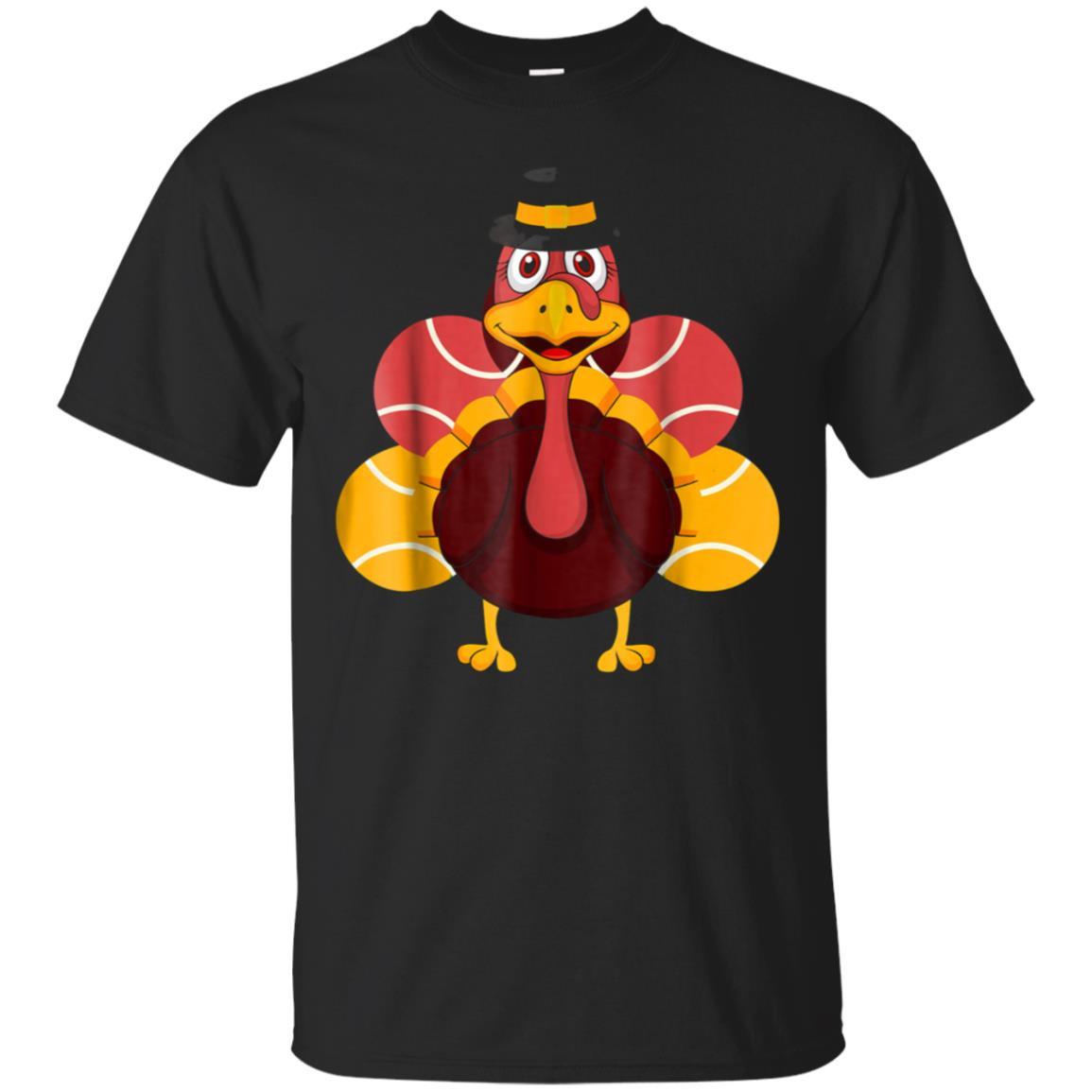 Discover Cool Funny Turkey And Tennis Thanksgiving Tshirt Sport Lovers