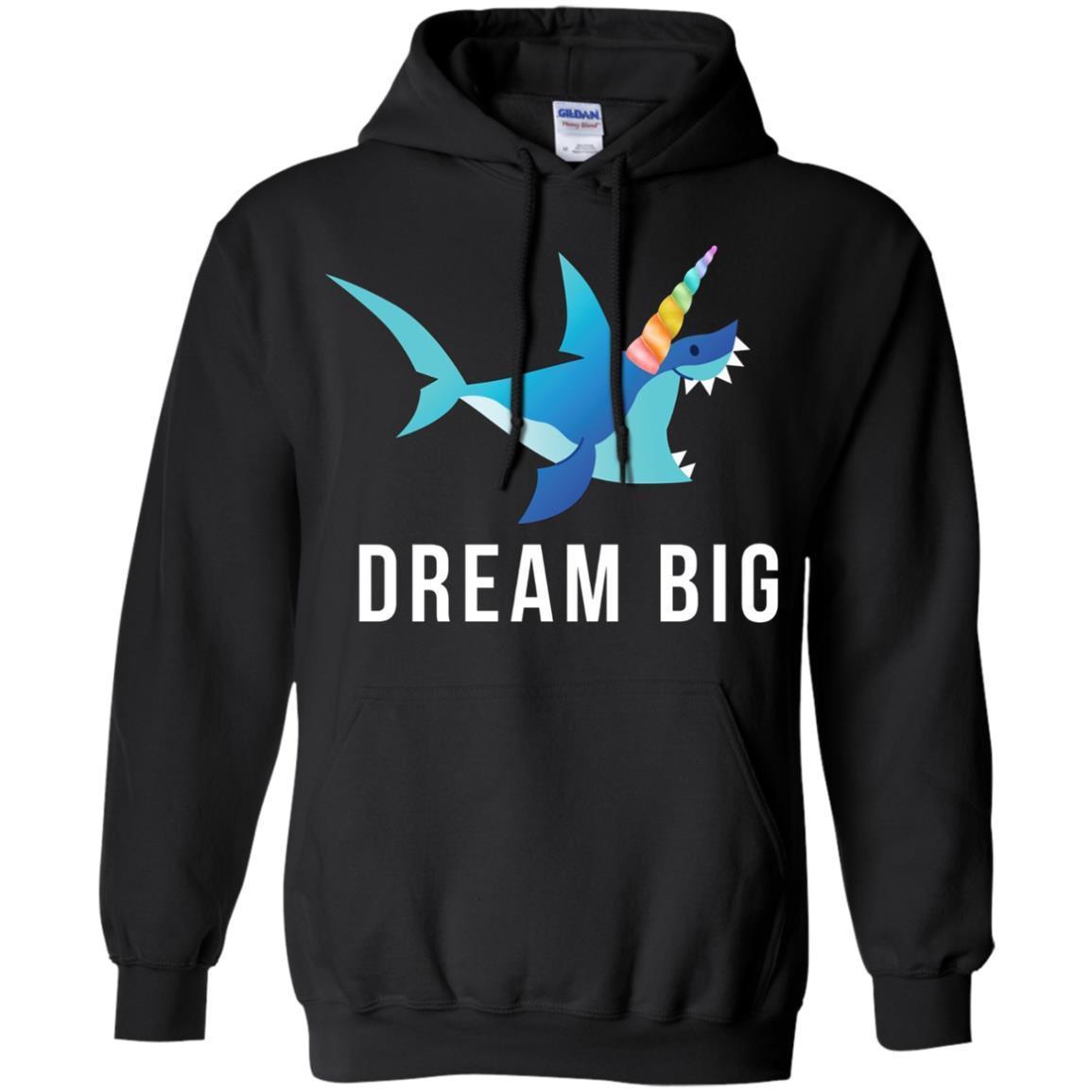 Discover Cool Bestselling | Unicorn Shark Rainbow Dream Big T-shirt