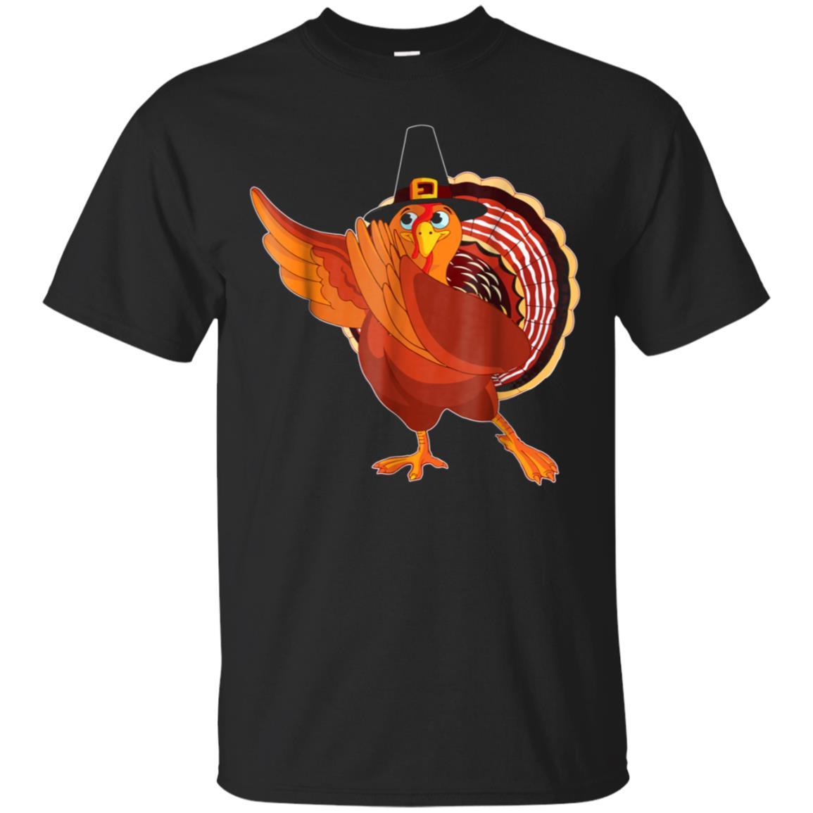Discover Cool Dabbing Turkey Funny Thanksgiving Day T-shirt