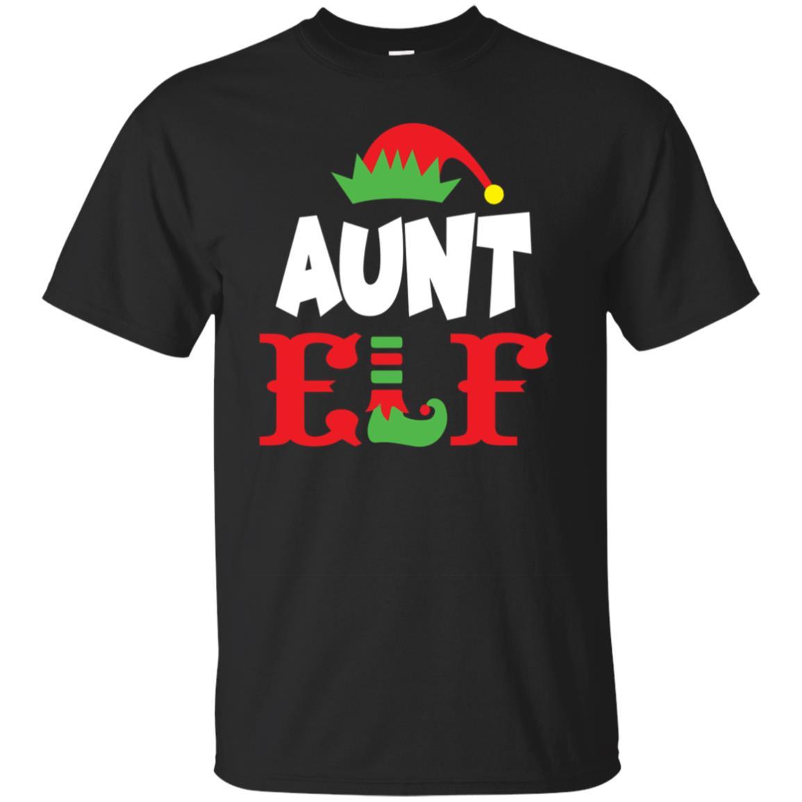 High Quality Aunt Elf Christmas Tee Holiday Spirit Festive S Shirts