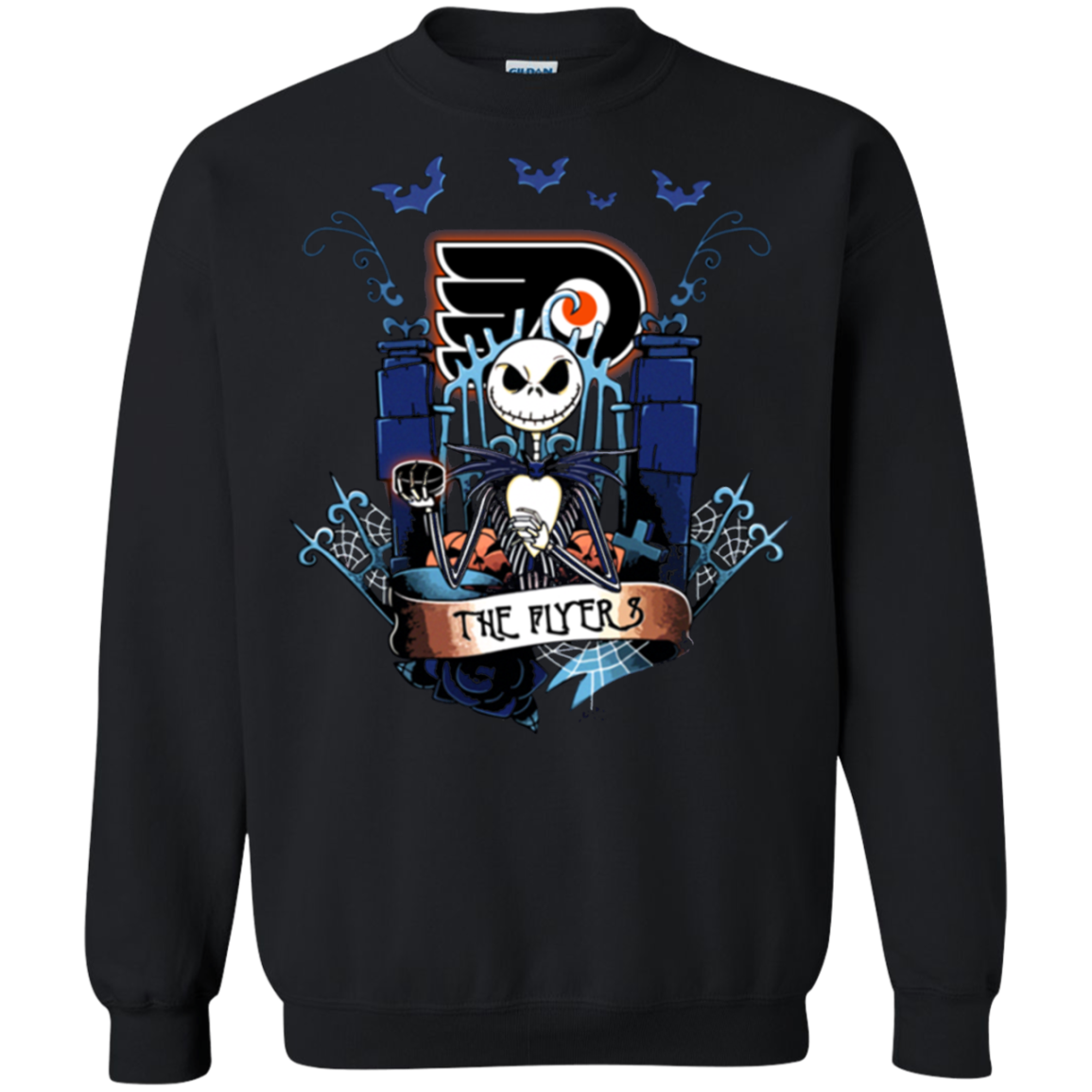 Buy Philadelphia Flyers Halloween The Nightmare Before Christmas T Shirt