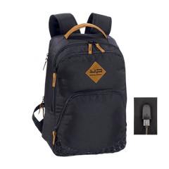 Mochila, negocios, sombras.