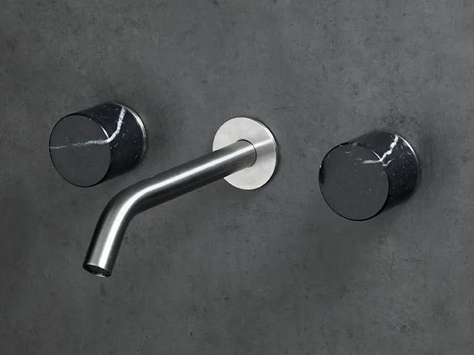 IOO 414 - Recessed stainless steel and ceramic shower mixer
