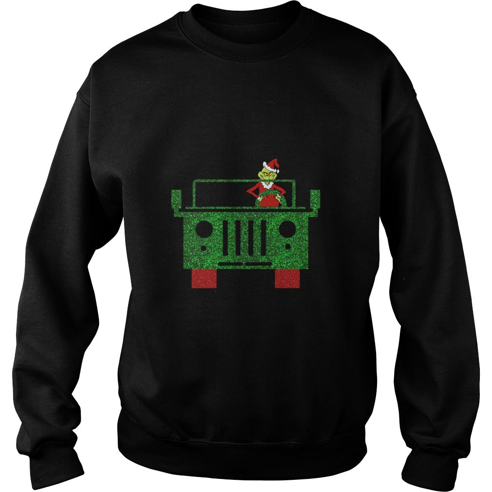 Grinches Christmas Jeep Unisex - Poppy Store