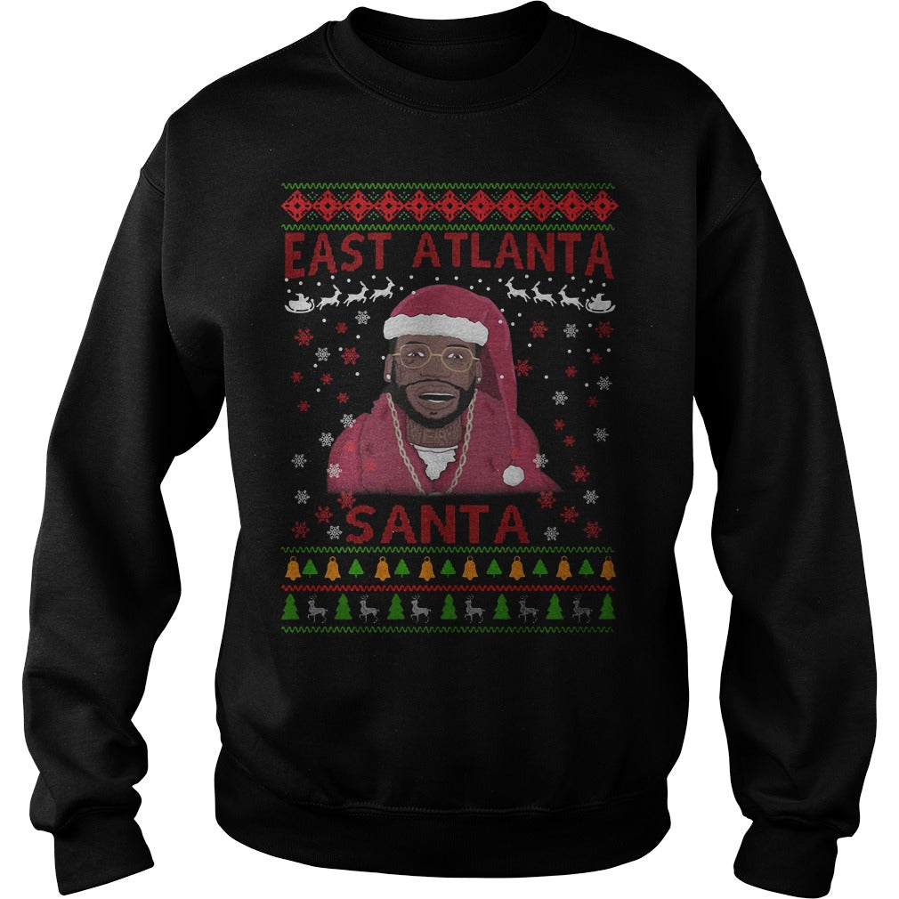 Christmas Gucci Mane East Atlanta Santa Sweater Unisex - Poppy Store Shirts