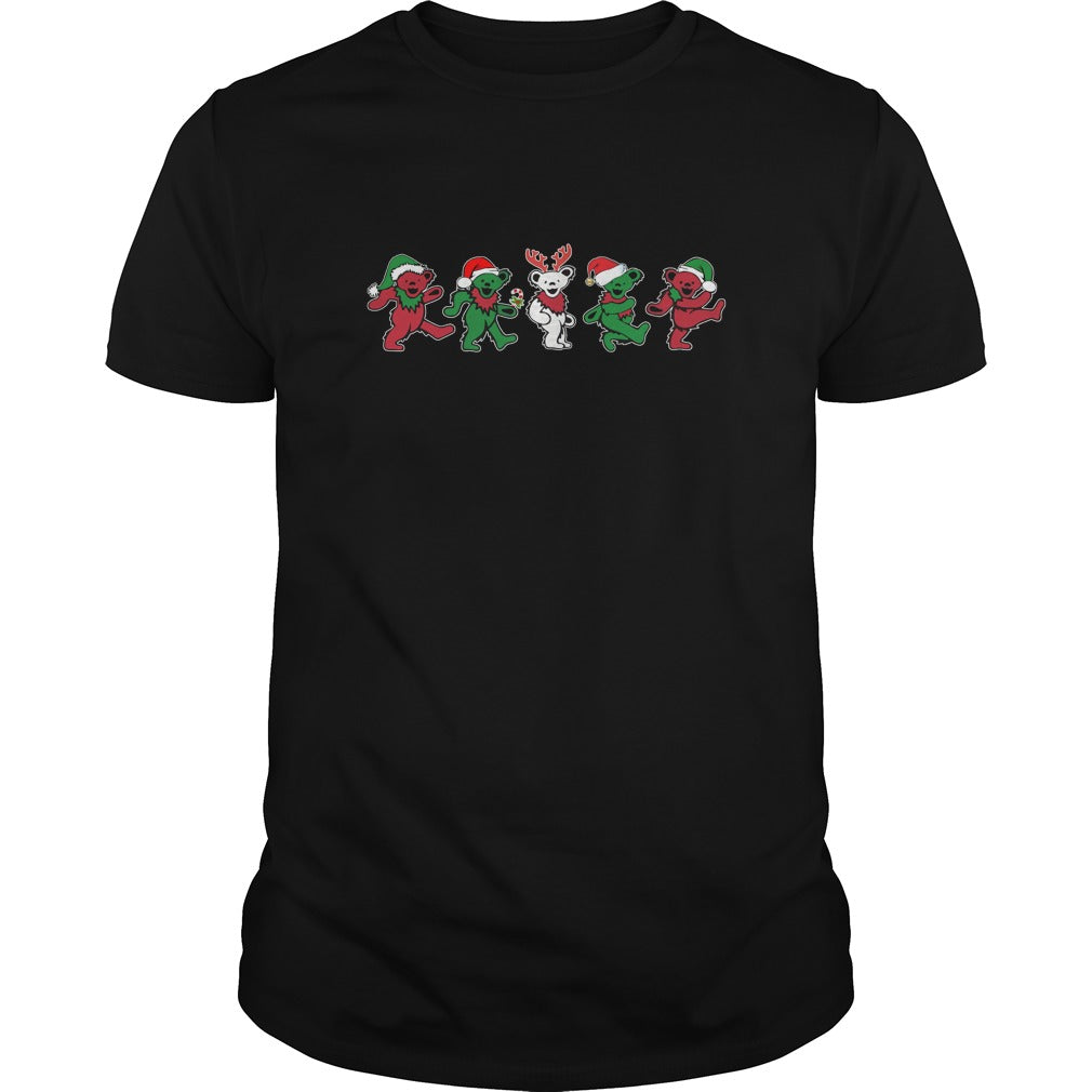 Dancing Bears Christmas Classic Guys / Unisex Tee - Poppy Store Shirts