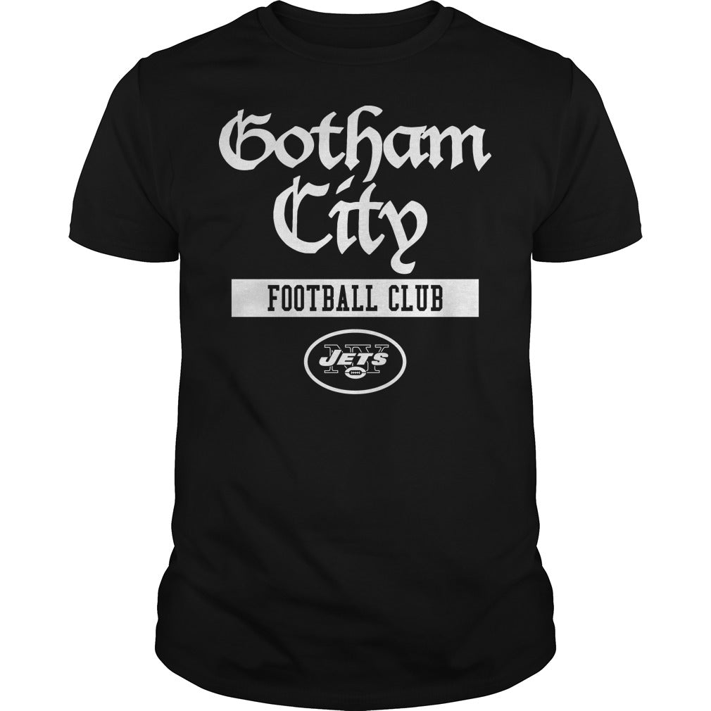 New York Jets Gotham City Football Club Classic Guys / Unisex Tee - Poppy Store Shirts