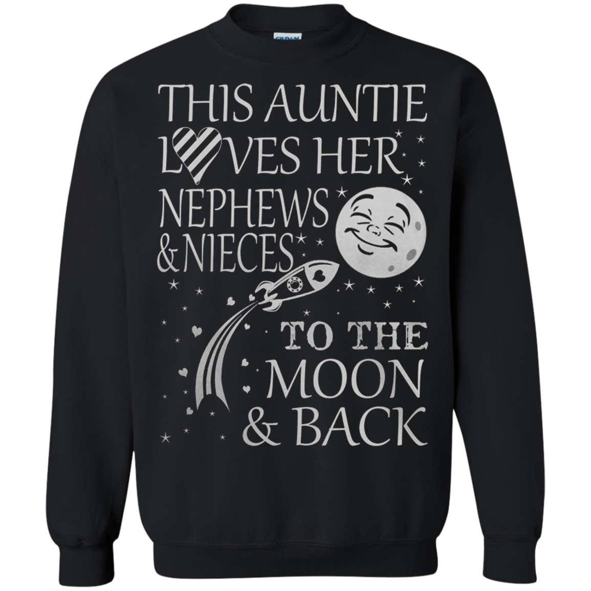 This Aunt Loves Her Nephew And Nieces To The Moon And Back - Poppy Store