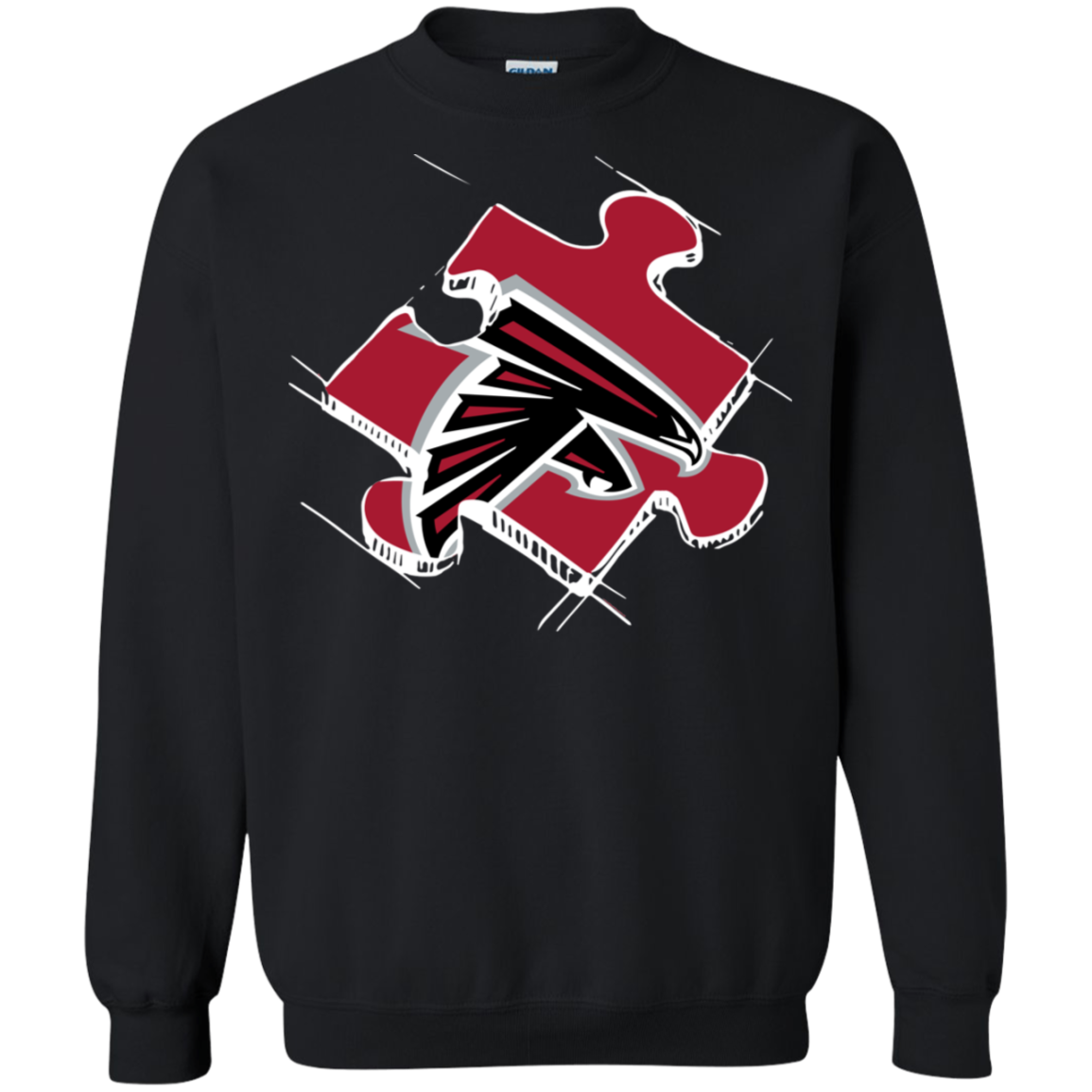 Atlanta Falcons Autism Puzzle - Poppy1 Store Shirts