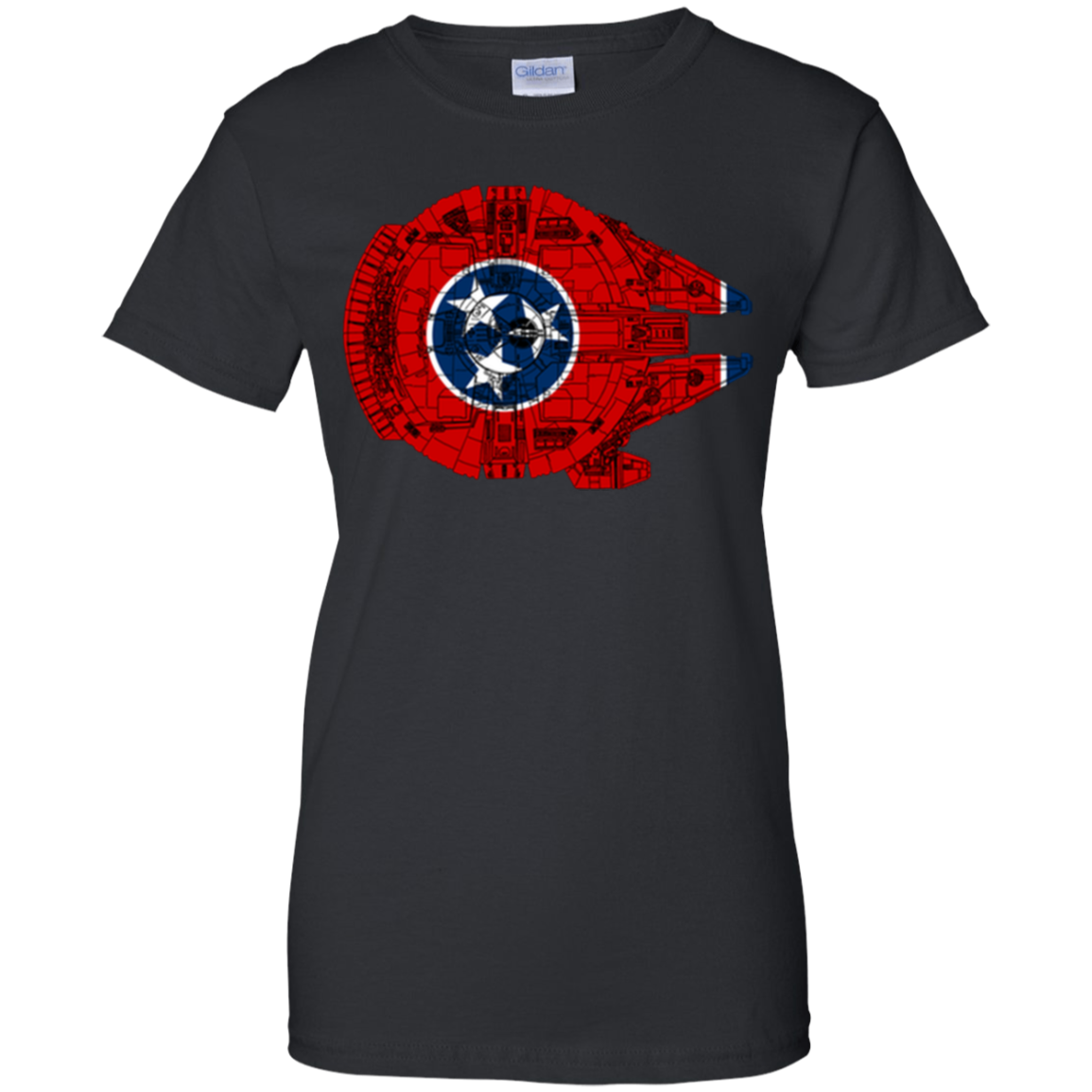 Tennessee Flag And The Millennium Falcon Shirt - Poppy Store