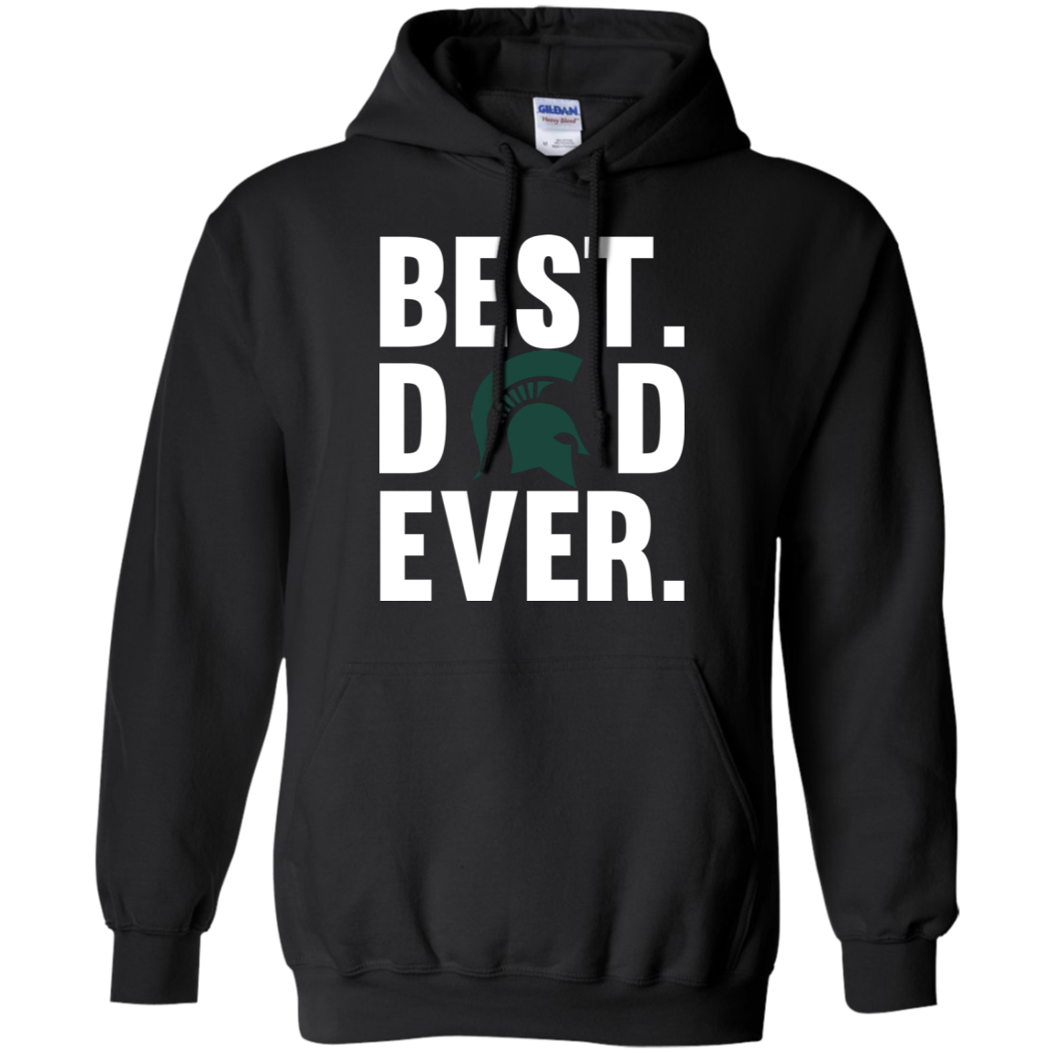 Best Dad Ever Michigan State Spartans Shirt Father Day - Poppy Store