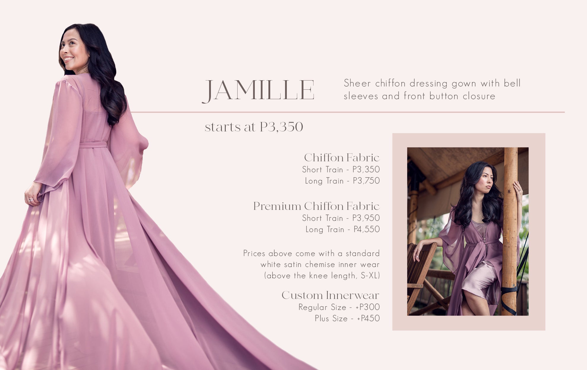 Jamille Premium Bridal Robe