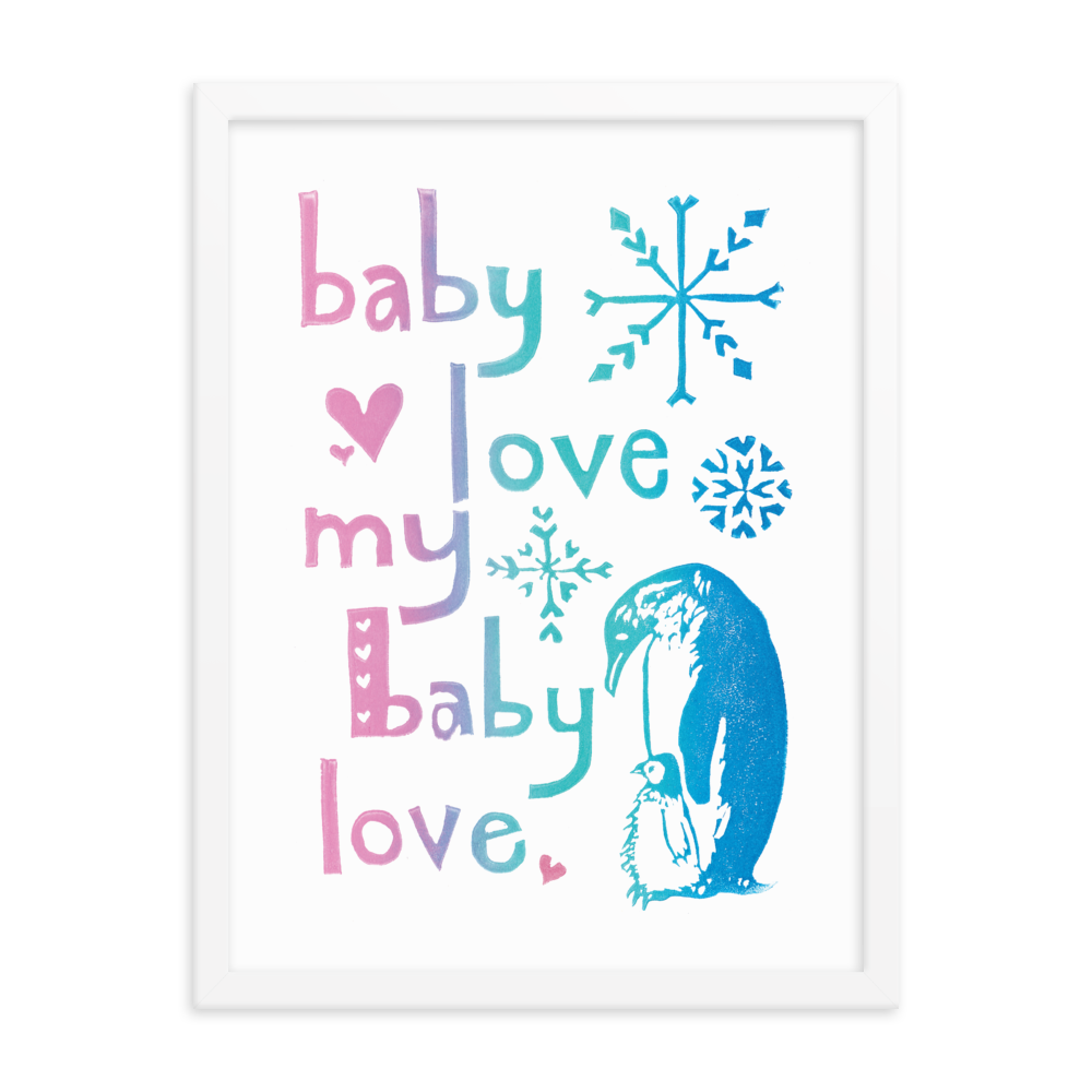 Baby Love My Baby Love Framed Art Print Foreignspell