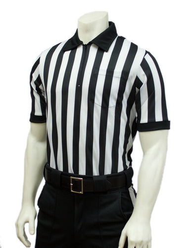 Smitty Performance Mesh V-Neck Referee Shirt with Side Panels