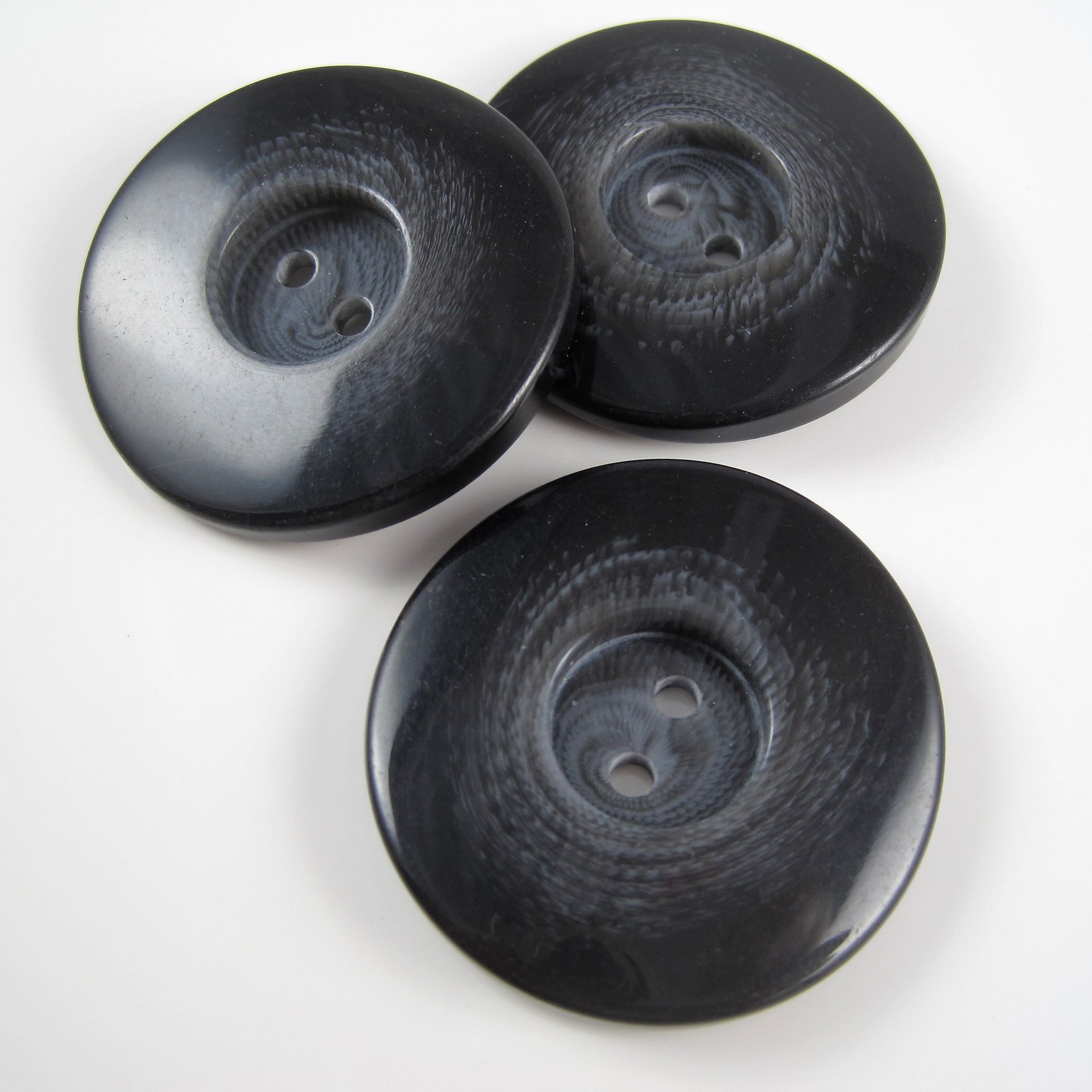 Dark Grey Shaded Button — Simply Sewing, The Online Haberdashery Store