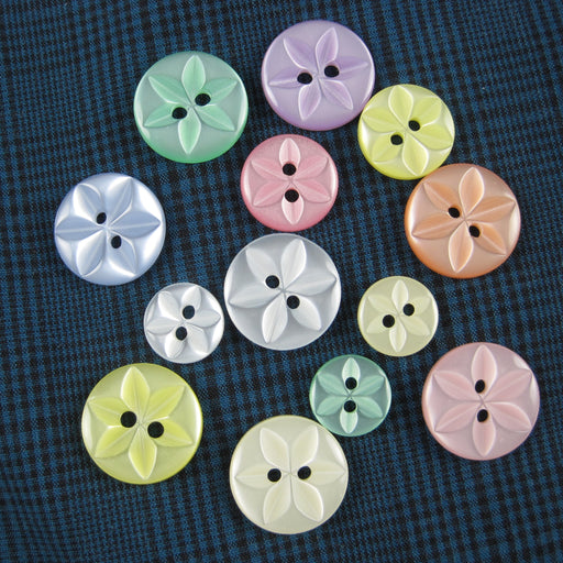 baby star buttons