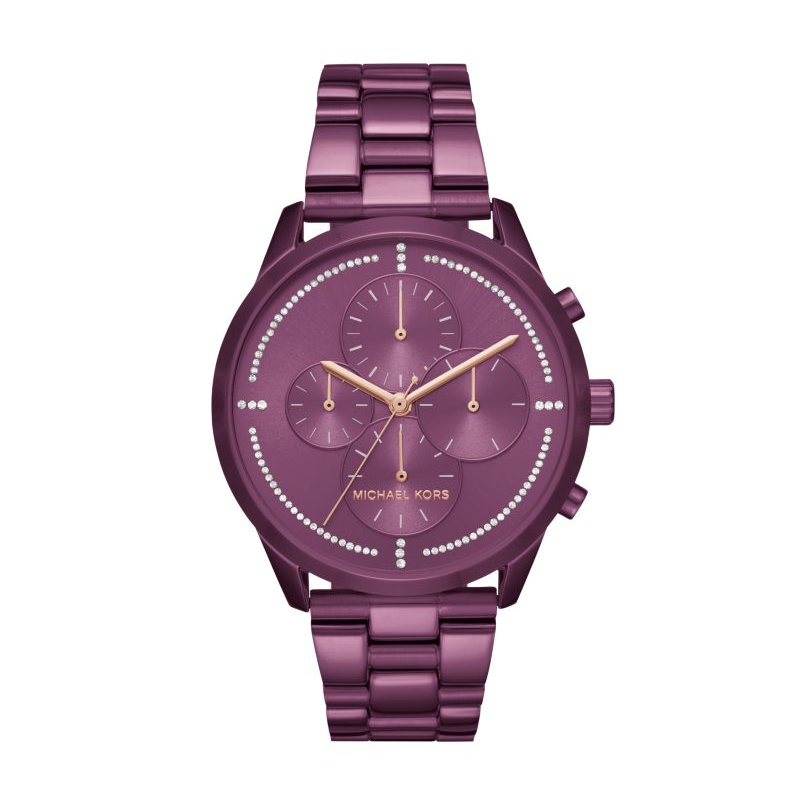 plum michael kors watch