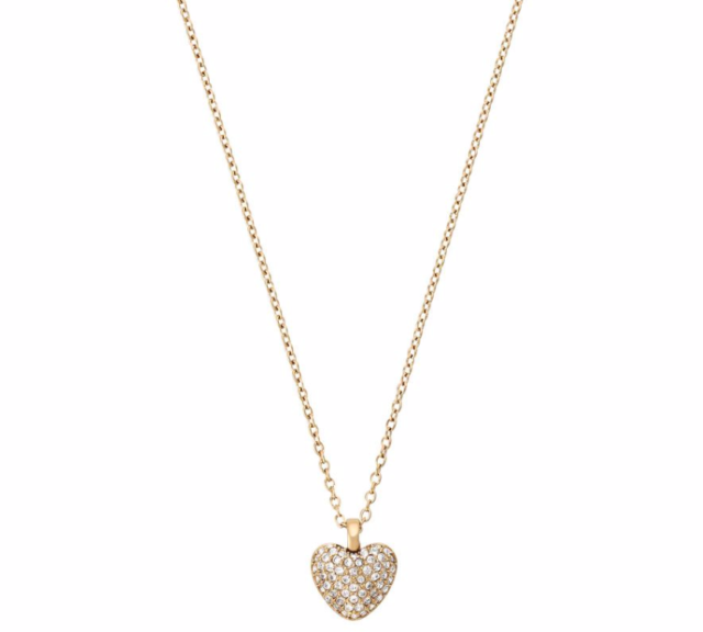 Michael Kors Carved Heart Necklace – D 