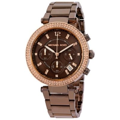 Ladies Michael Kors Bradshaw Chrono Watch MK6174  WatchShopcom