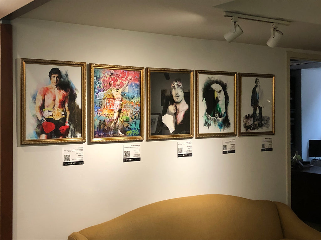 John Rivoli of Icons In Art at Manhattan Athletic Club