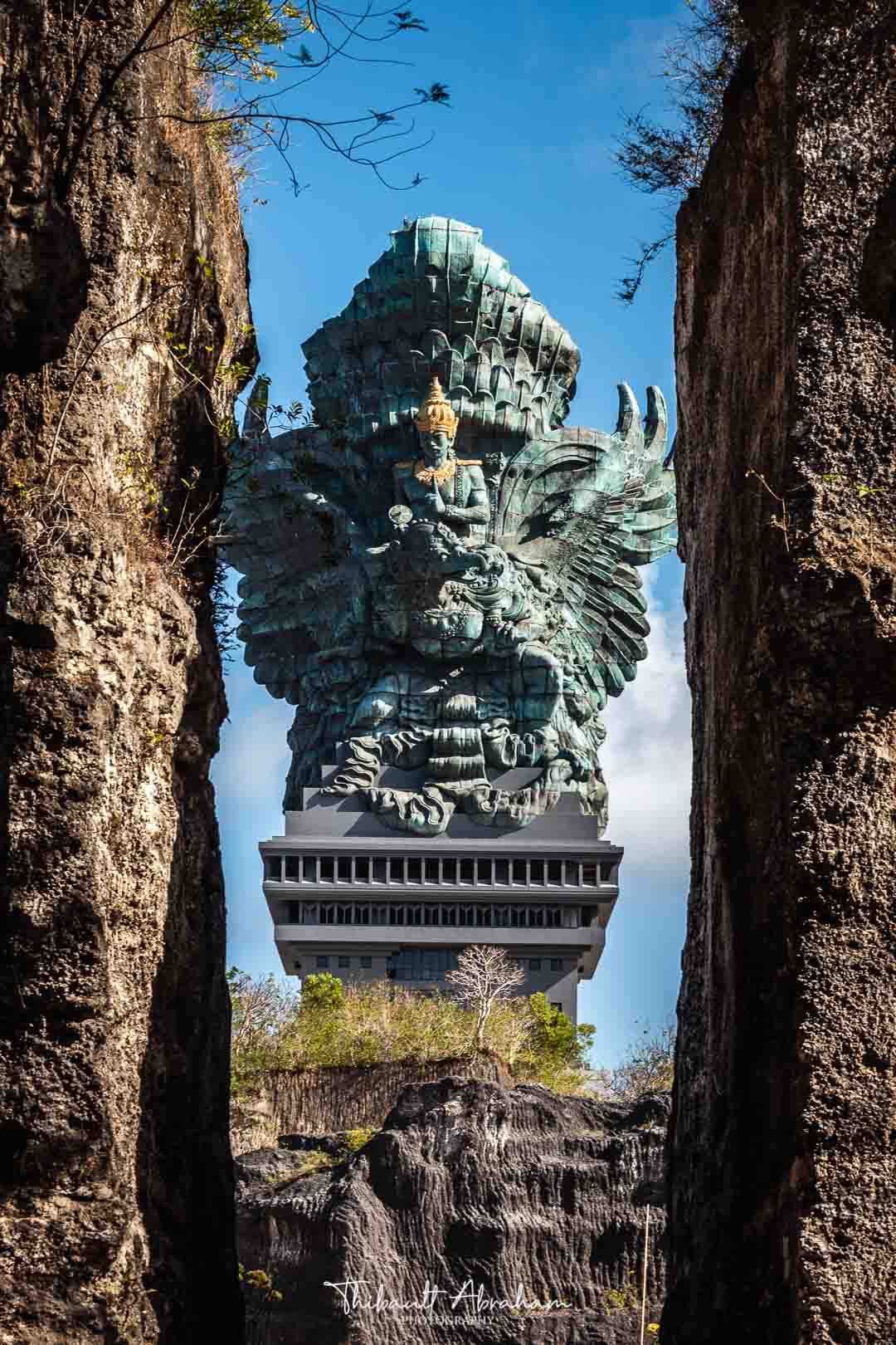 Photographie de la statue Garuda Wisnu à Bali