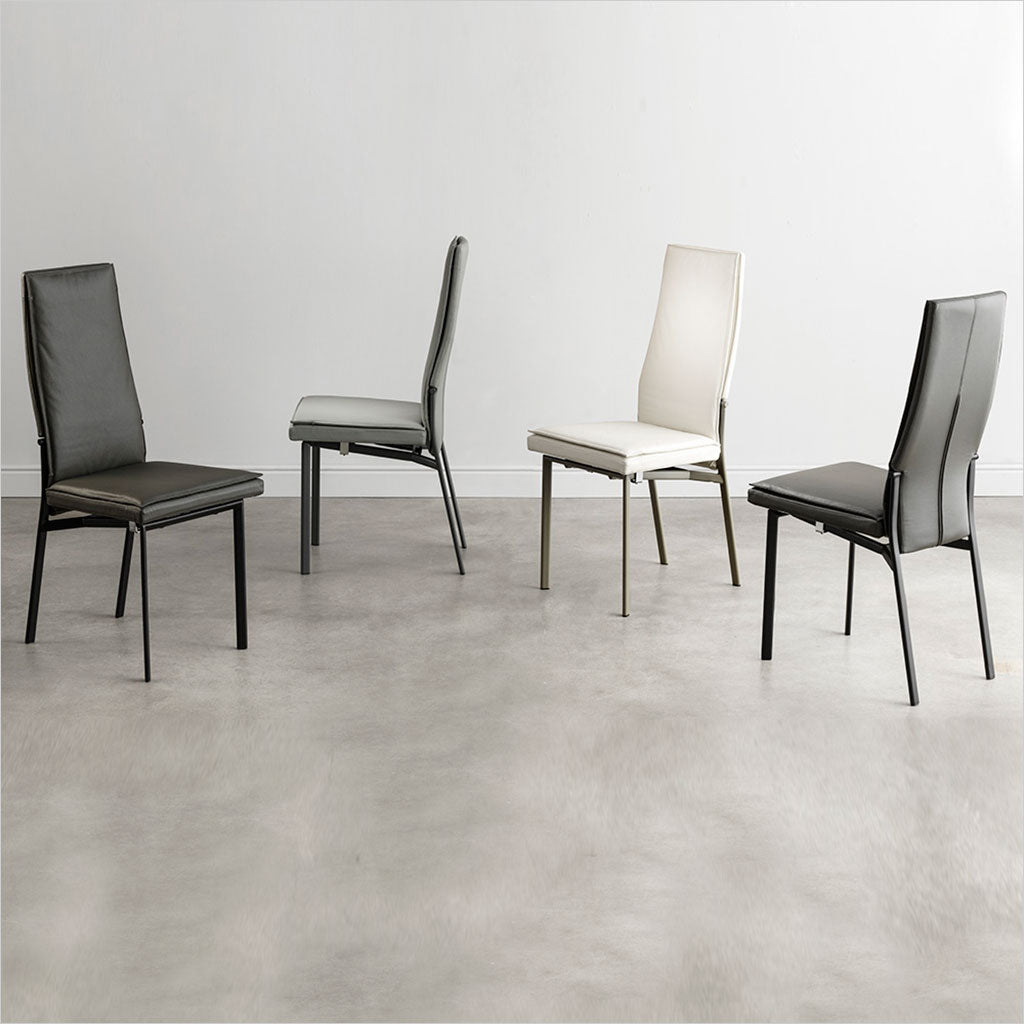 Lugano Dining Chair White Set Of 2 Scan Design Modern And Contemporary Furniture Store