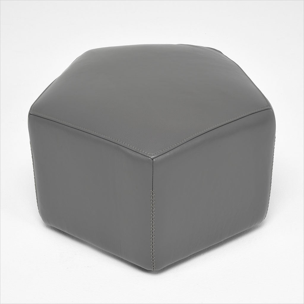 Oslo Ottoman - Blue/Grey - Scan Design  Modern and Contemporary Furniture  Store