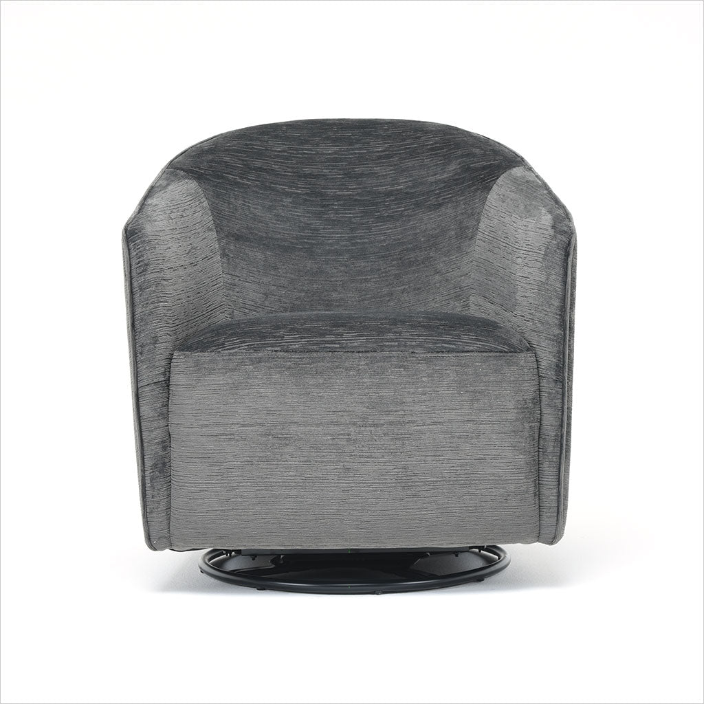 Rene Swivel Chair Dark Grey Scan Design Modern And Contemporary Furniture Store