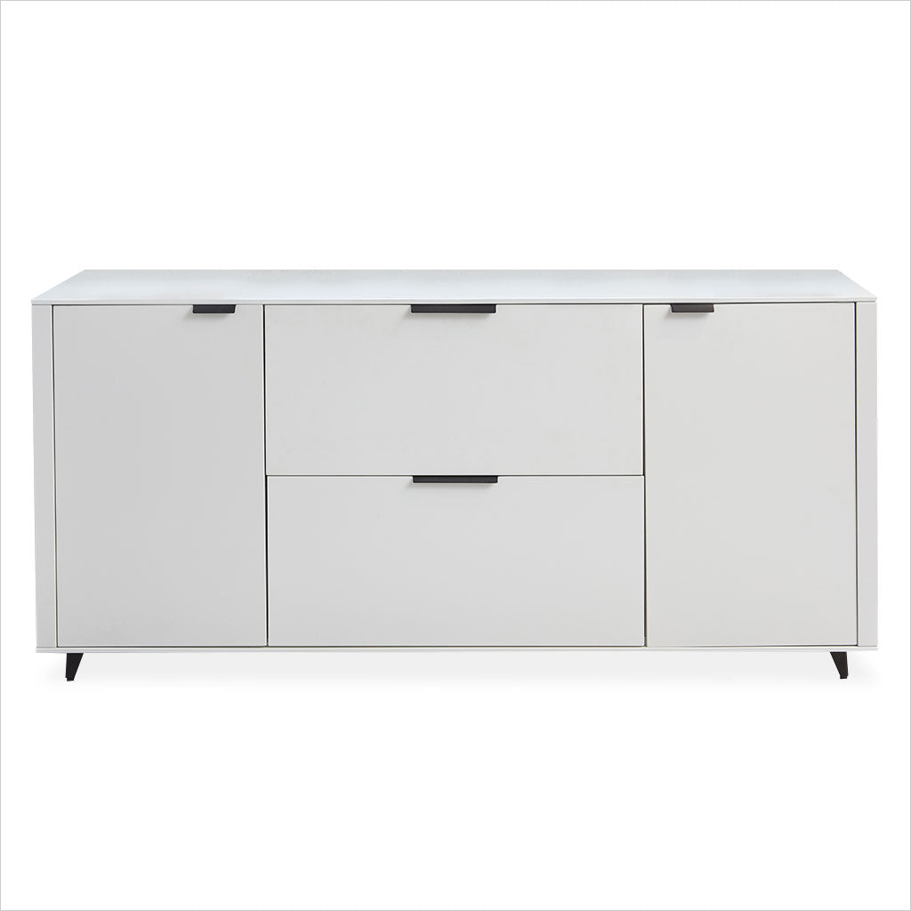 Evolution Credenza White Scan Design Modern Contemporary