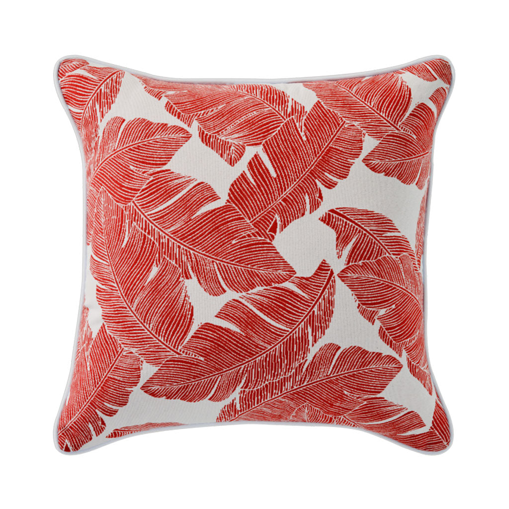 Large Leaf Study Iii By Modern Tropical 20 X 20 Throw Pillow - Americanflat  : Target