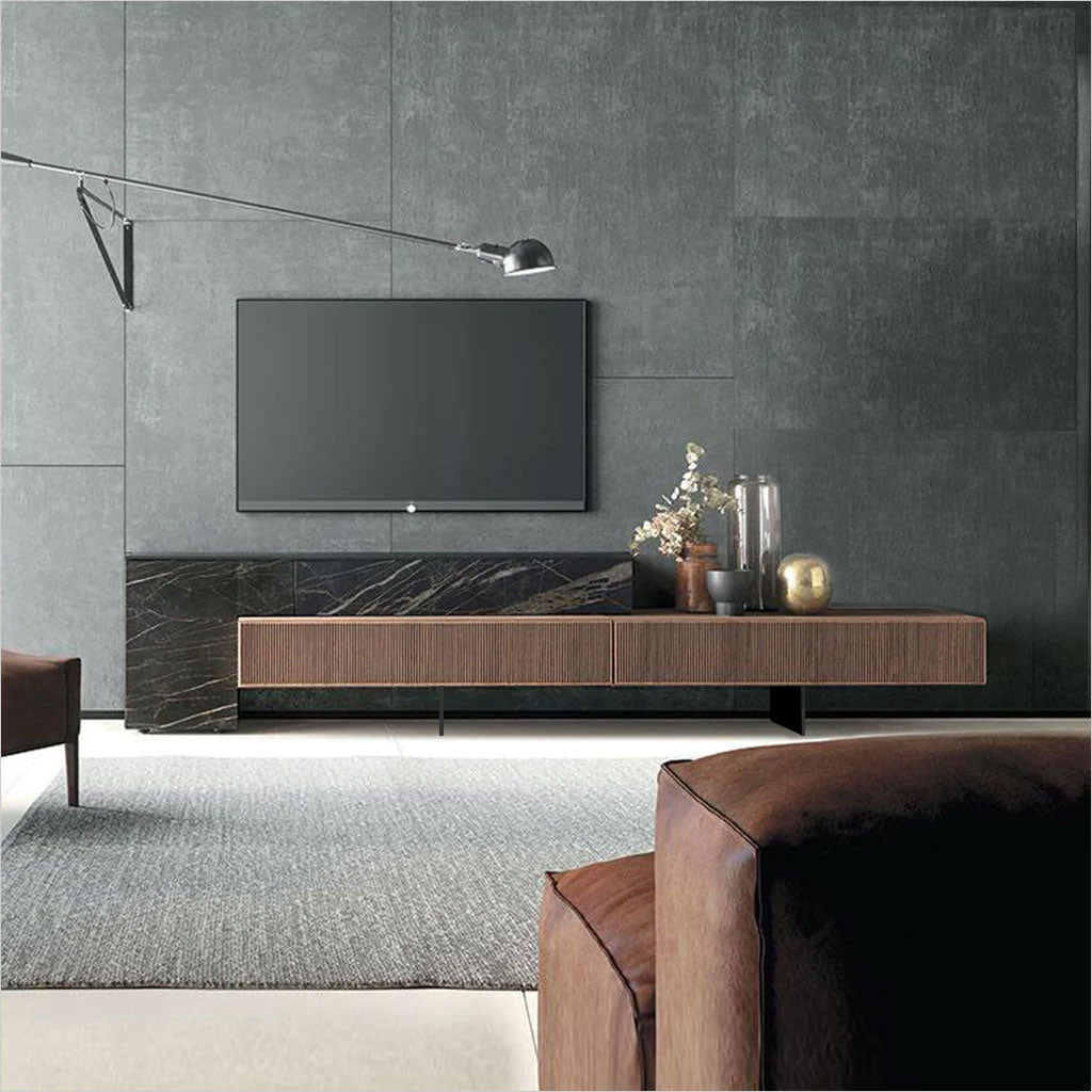 Echelon TV Wall Unit - Noir - Scan Design | Modern and Contemporary  Furniture Store
