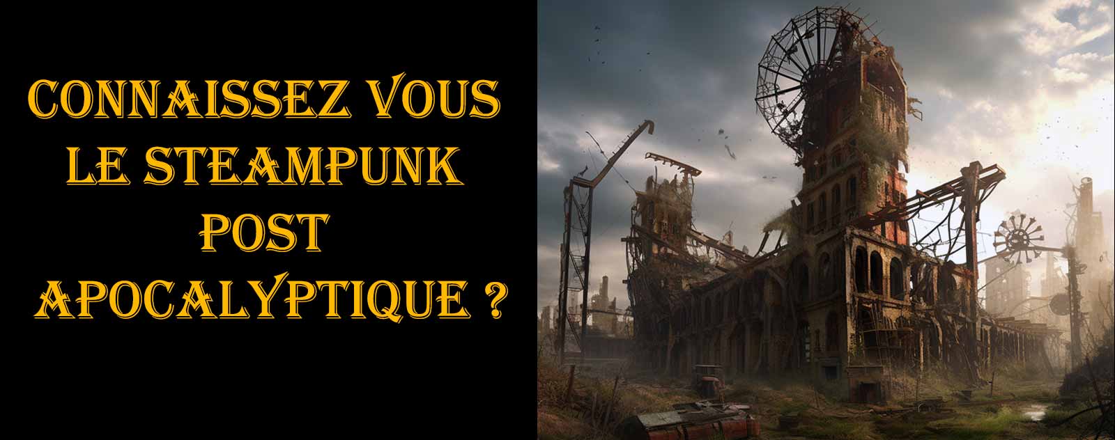 Focus sur le Steampunk Post-Apocalyptique ?