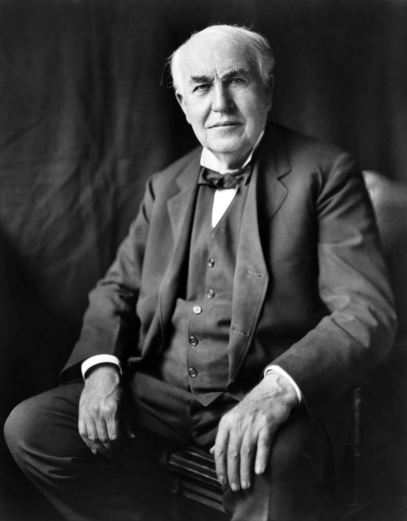 Inventeur Thomas Edison | Steampunk Store