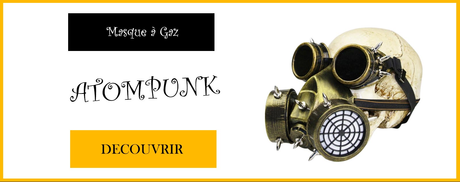 Voir le Masque steampunk Atompunk