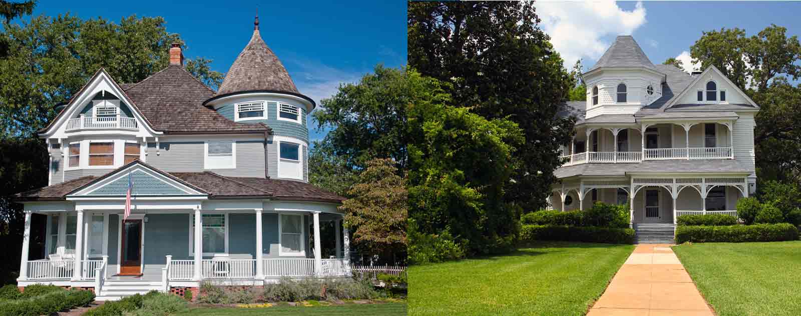 Exemples de Maisons Victoriennes