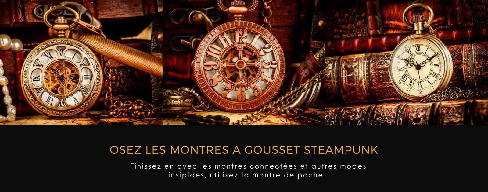 Vers la collection des Montres Gousset