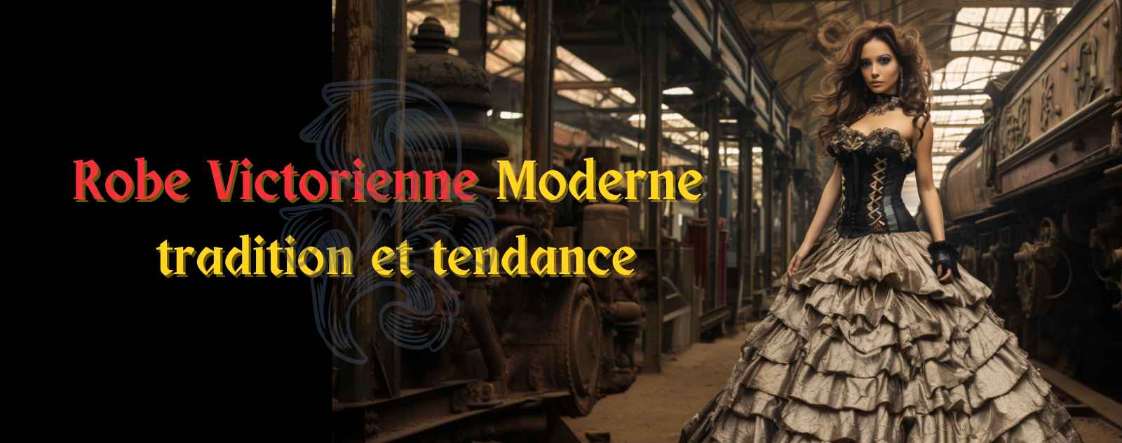Robe Victorienne Moderne