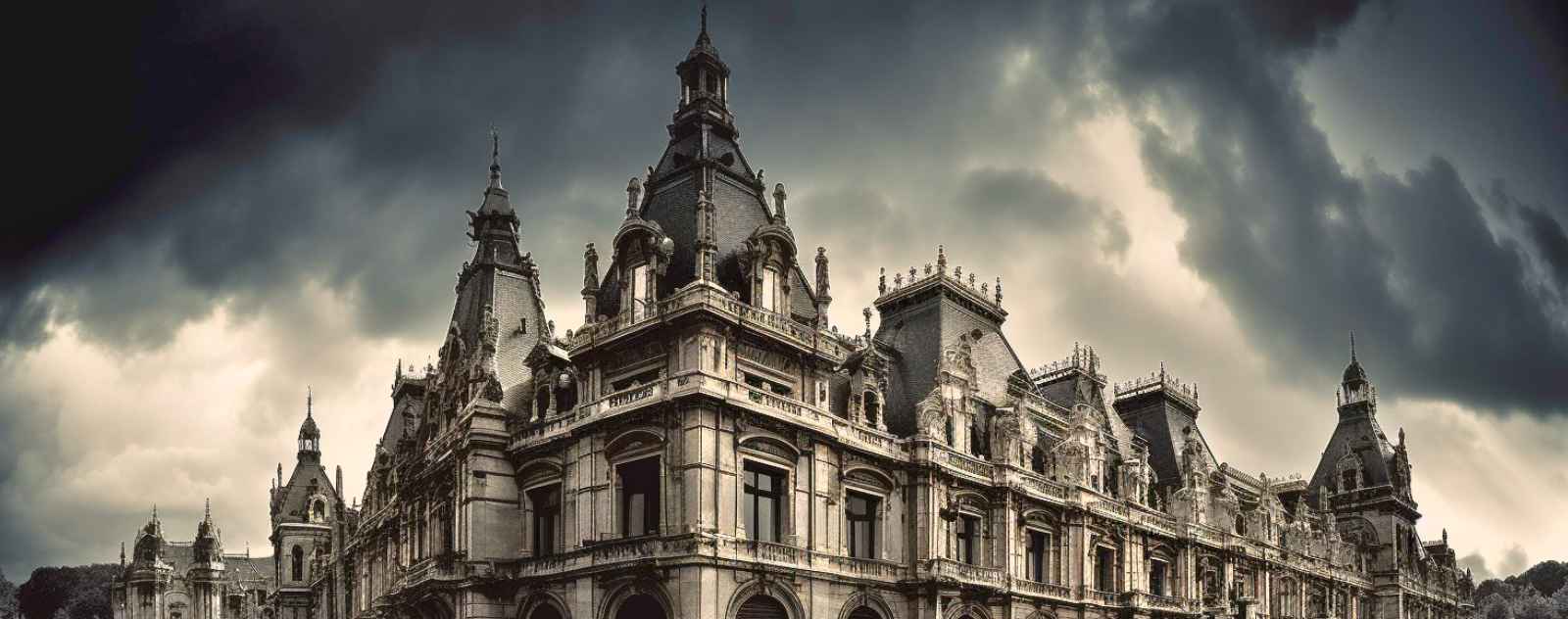 architecture victorienne isométrique