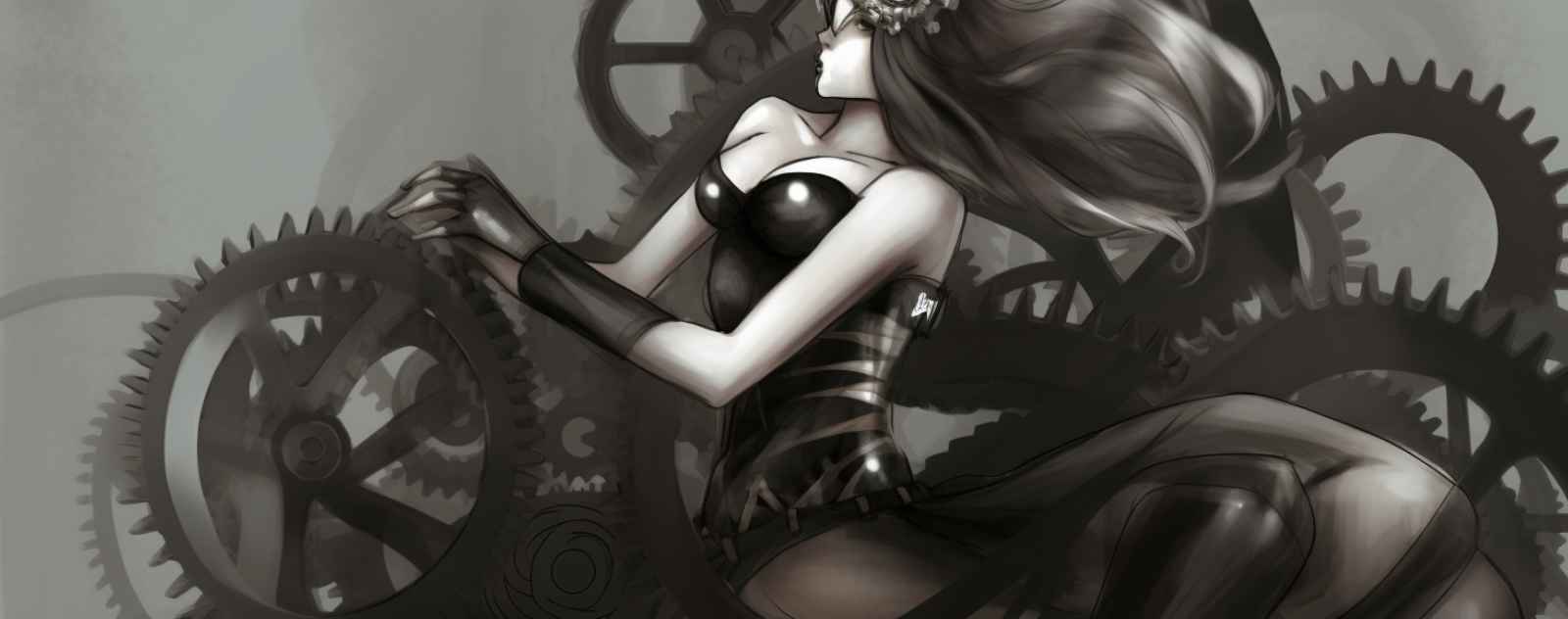 art steampunk girl