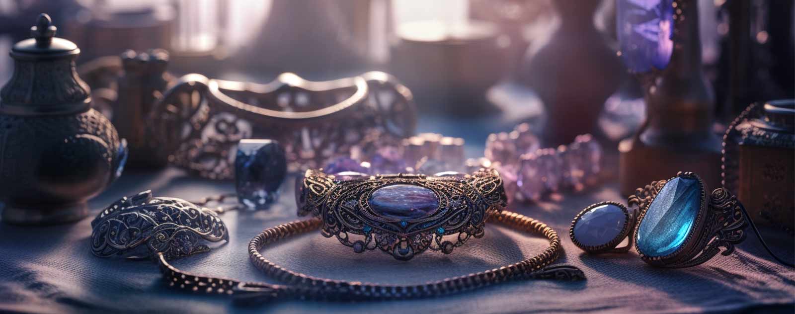 bijoux steampunk et victoriens